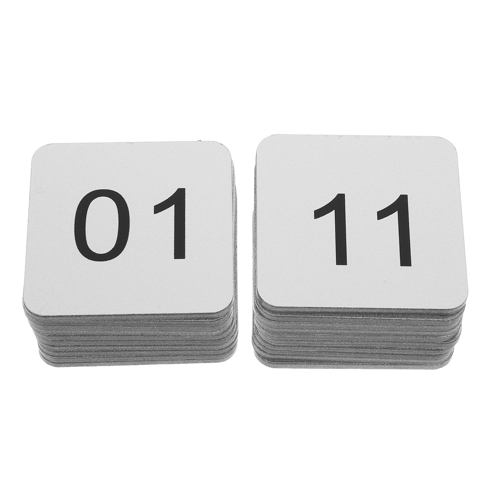 Home Office Number - 20 szt. Samoprzylepnych akrylowych naklejek z