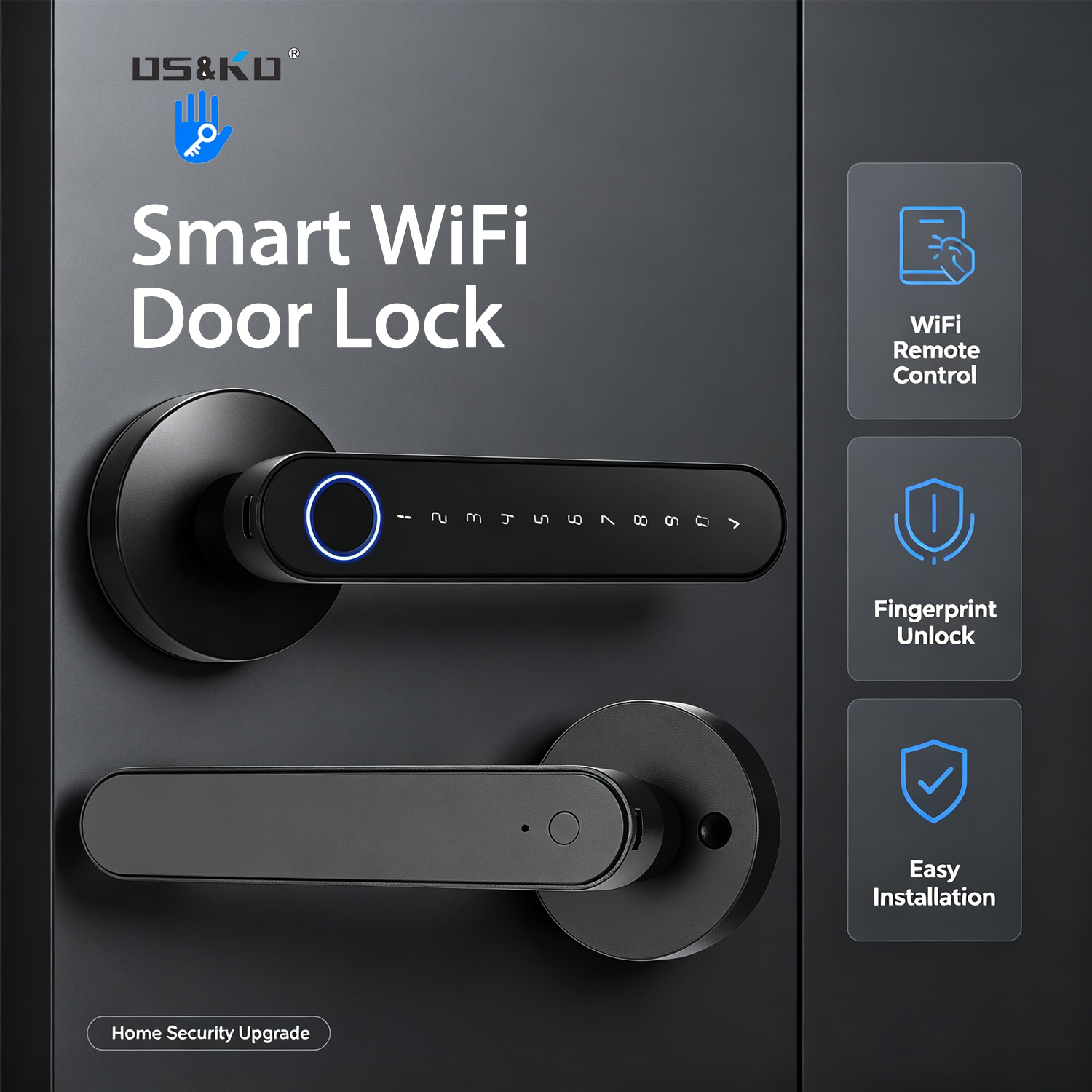 Home Office Simulator - Inteligentny cyfrowy zamek do drzwi TTLock,