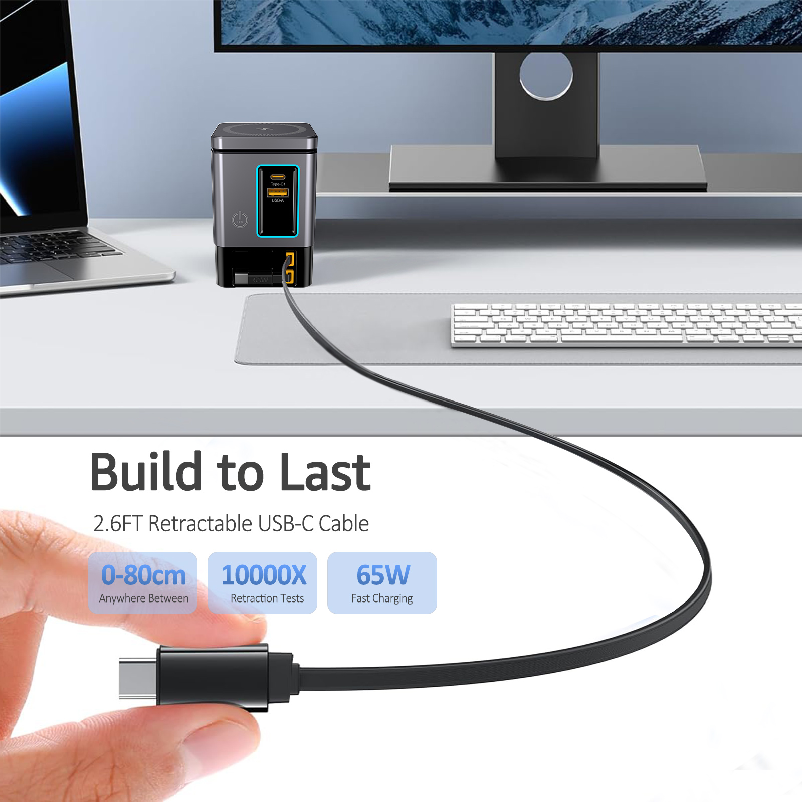 GaN 6 w 1 105W Magnetyczna bez – Desk Charging Station recenzja i cena