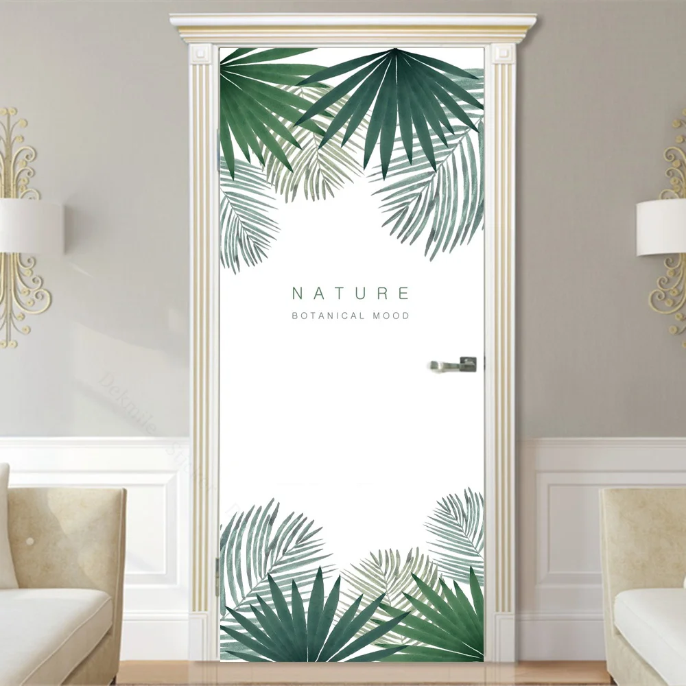 Naklejka na drzwi 3D Rośliny l – Home Office Wallpaper recenzja i cena