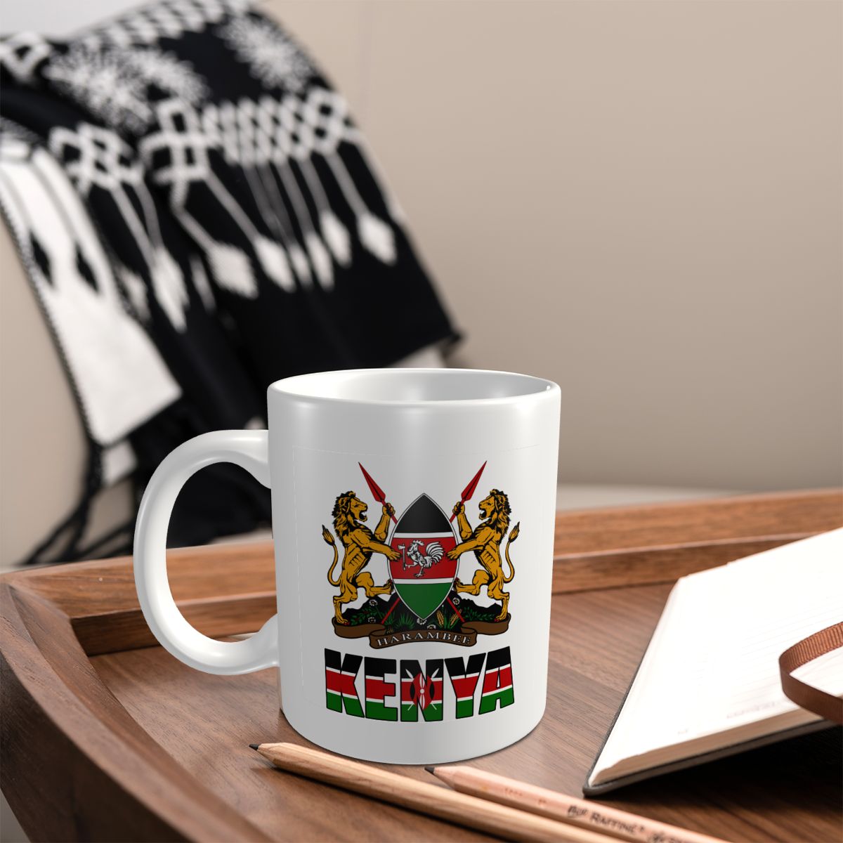 Kubek Mark Cup Kenia Litera Fl – Home Office Kenya recenzja i cena