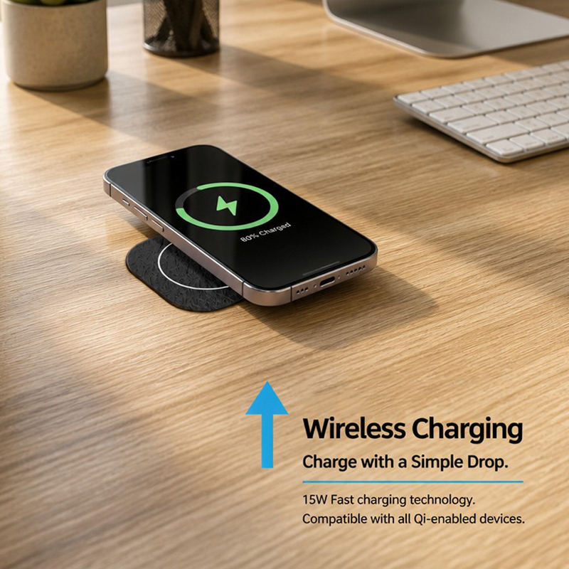 Wbudowana w biurko bezprzewodo – Desk Charging Station recenzja i cena