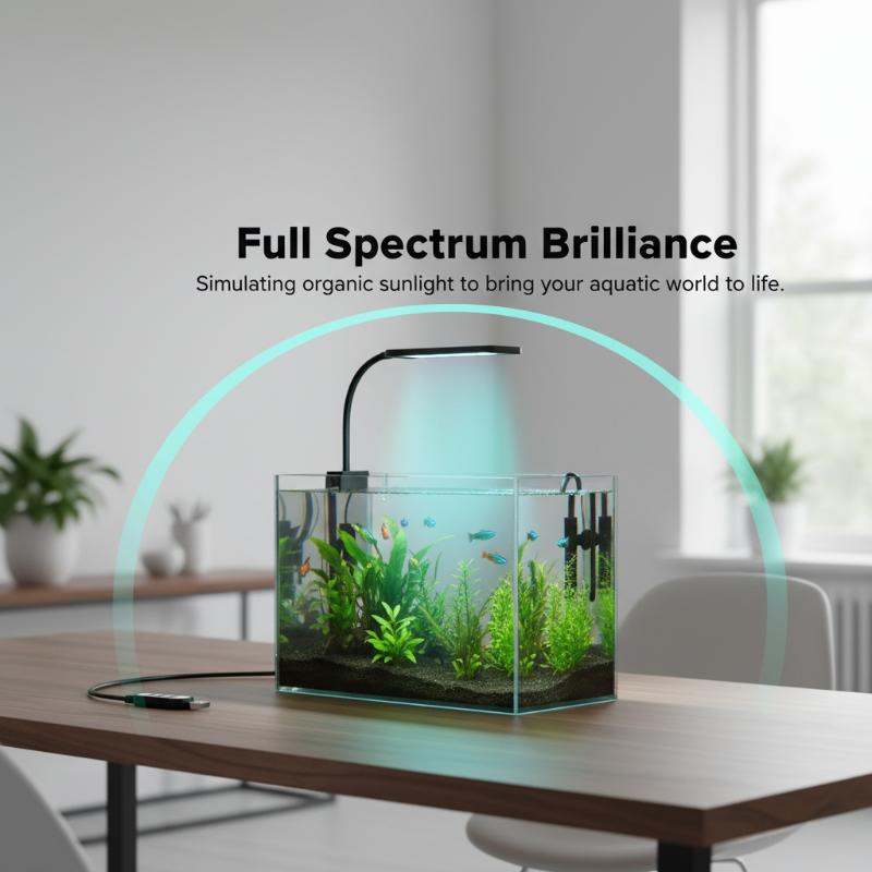 Lampka LED USB do akwarium z e – Home Office With Plants recenzja i cena