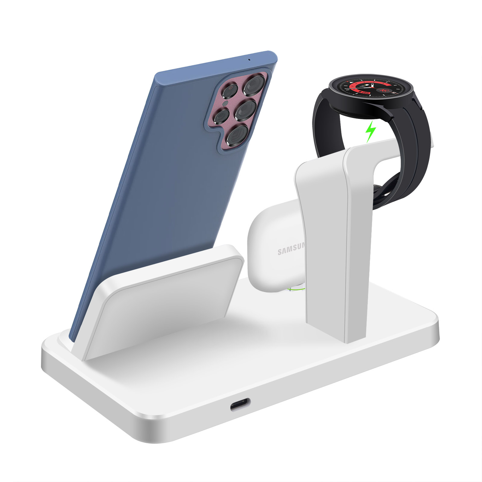 Stacja ładująca 3 w 1 z portem – Desk Charging Station recenzja i cena
