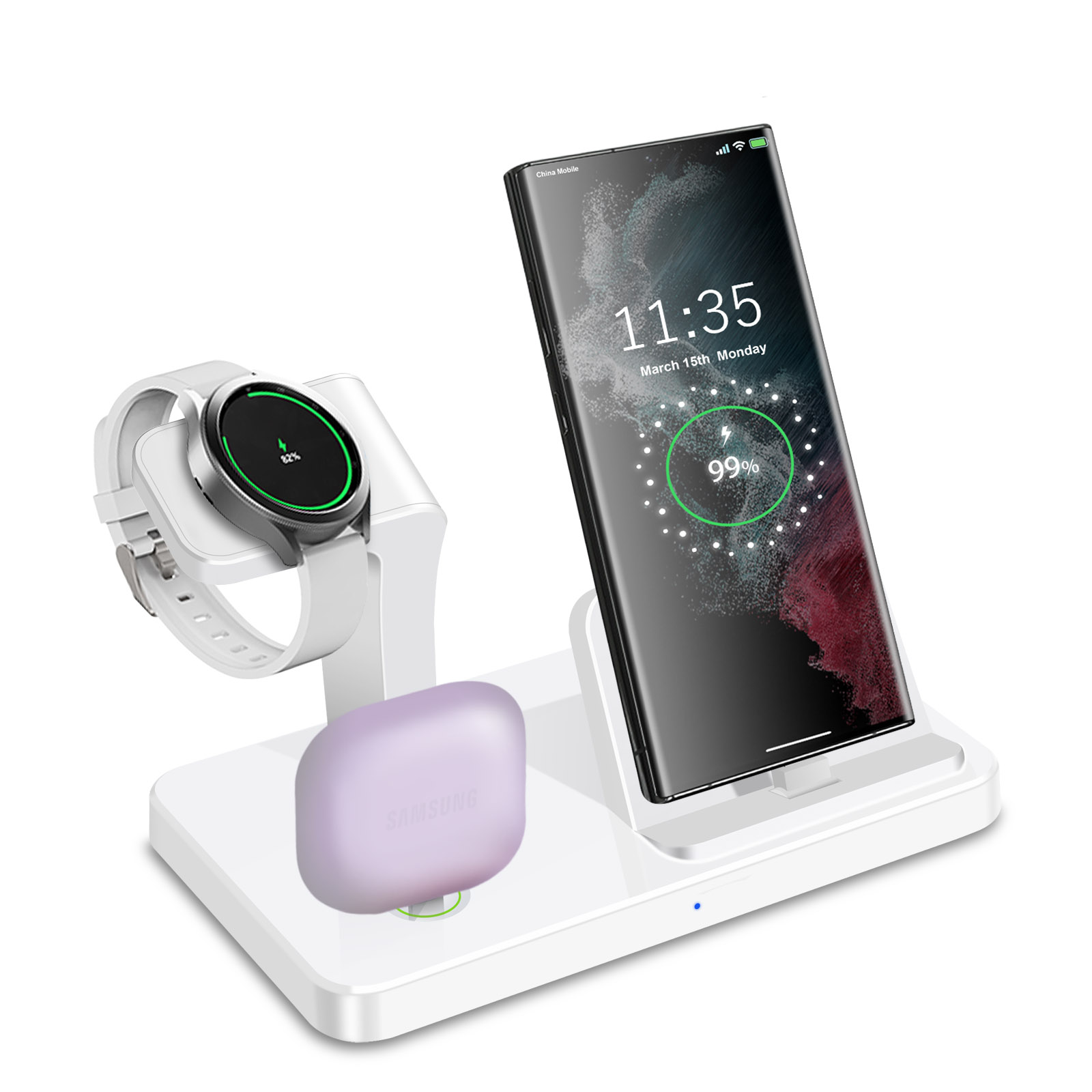 Stacja ładująca 3 w 1 z portem – Desk Charging Station recenzja i cena