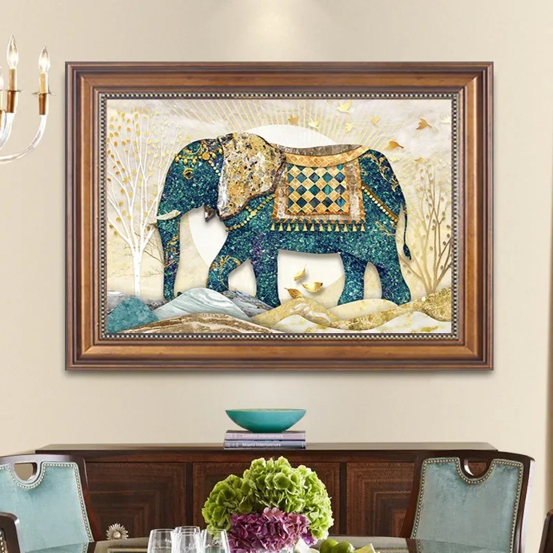 Glazed Elephant 5D Diamond Pai – Home Office Wallpaper recenzja i cena