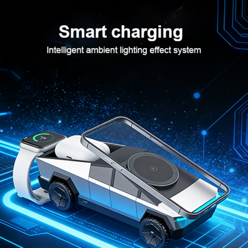 Stacja ładująca 3-w-1 CyberDoc – Desk Charging Station recenzja i cena
