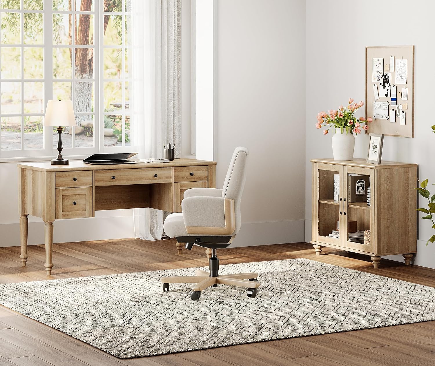 Biurko wykonawcze 56'' z stacj – Desk Charging Station recenzja i cena