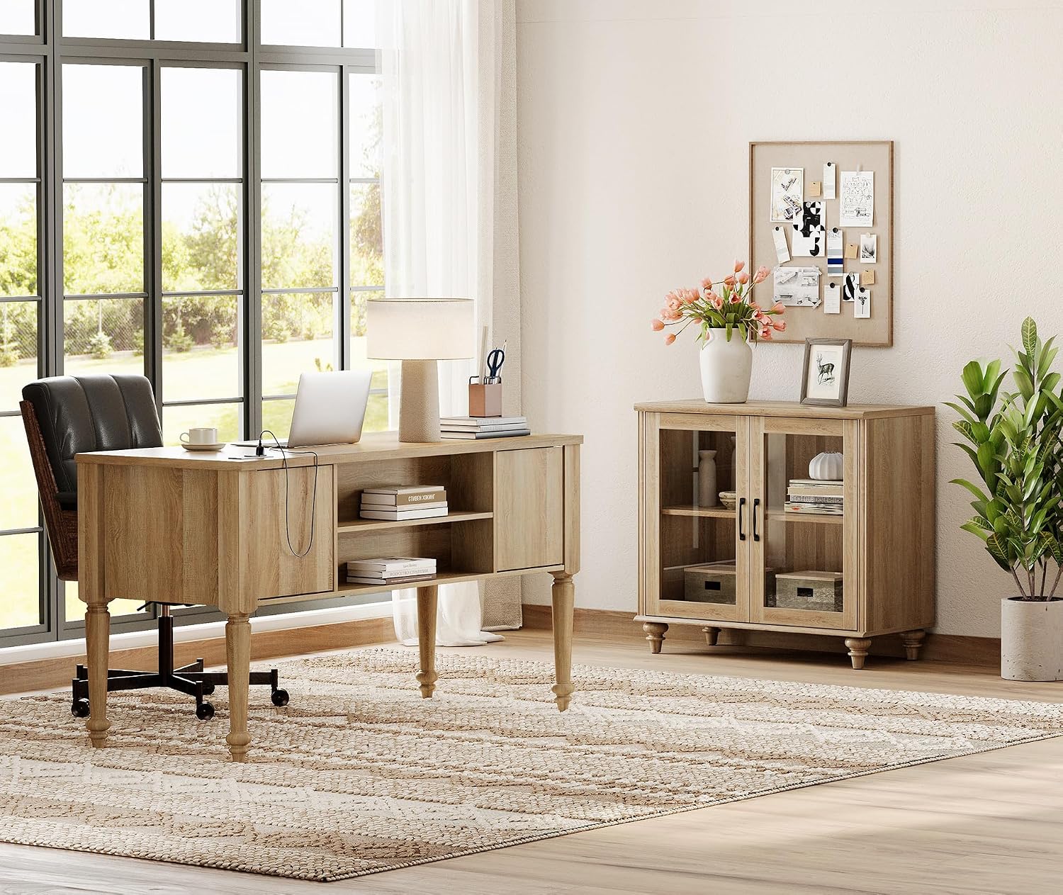 Biurko wykonawcze 56'' z stacj – Desk Charging Station recenzja i cena