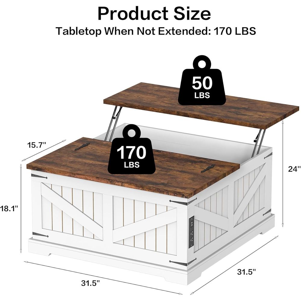 Stolik kawowy 36 Lit z miejsce – Desk Charging Station recenzja i cena