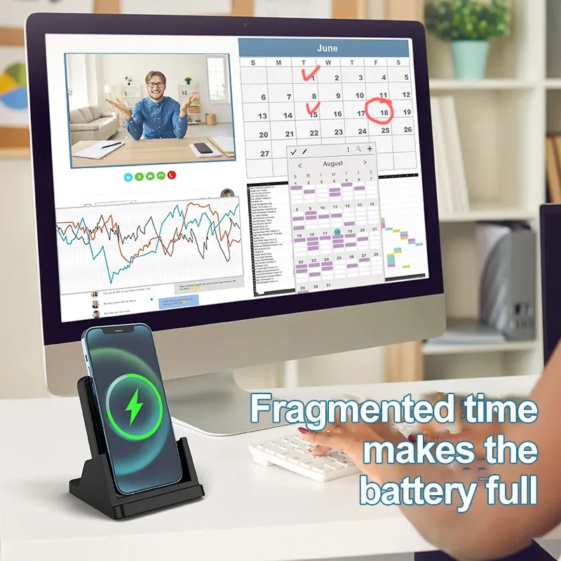 Bezprzewodowa podstawka ładują – Desk Charging Station recenzja i cena