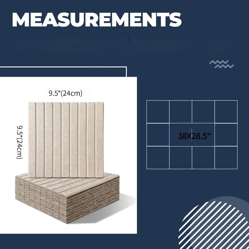 6-12 szt. Duży panel akustyczn – Home Office Wallpaper recenzja i cena